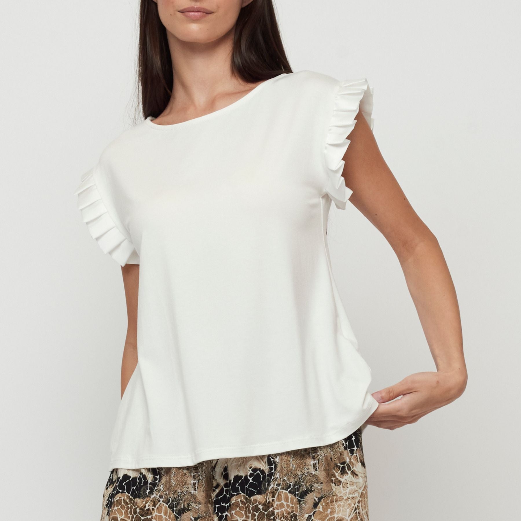 Pistache Luxe Viscose Top