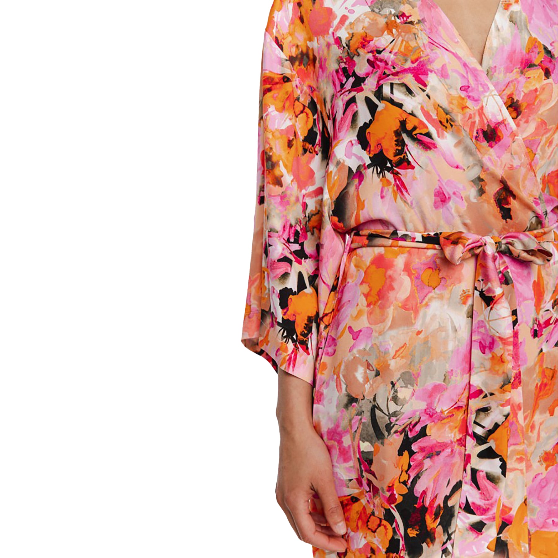 Coemi Cantaloupe Printed Robe