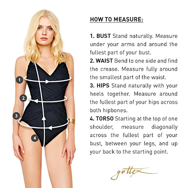 Gottex Wildflower Bandeau Swimsuit