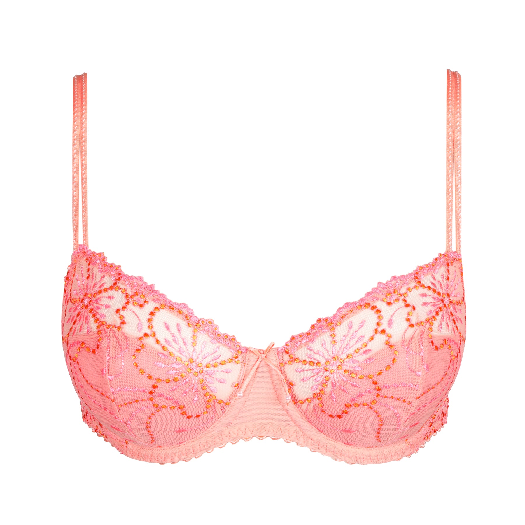 A Marie Jo Florida Bra in peachy pink.