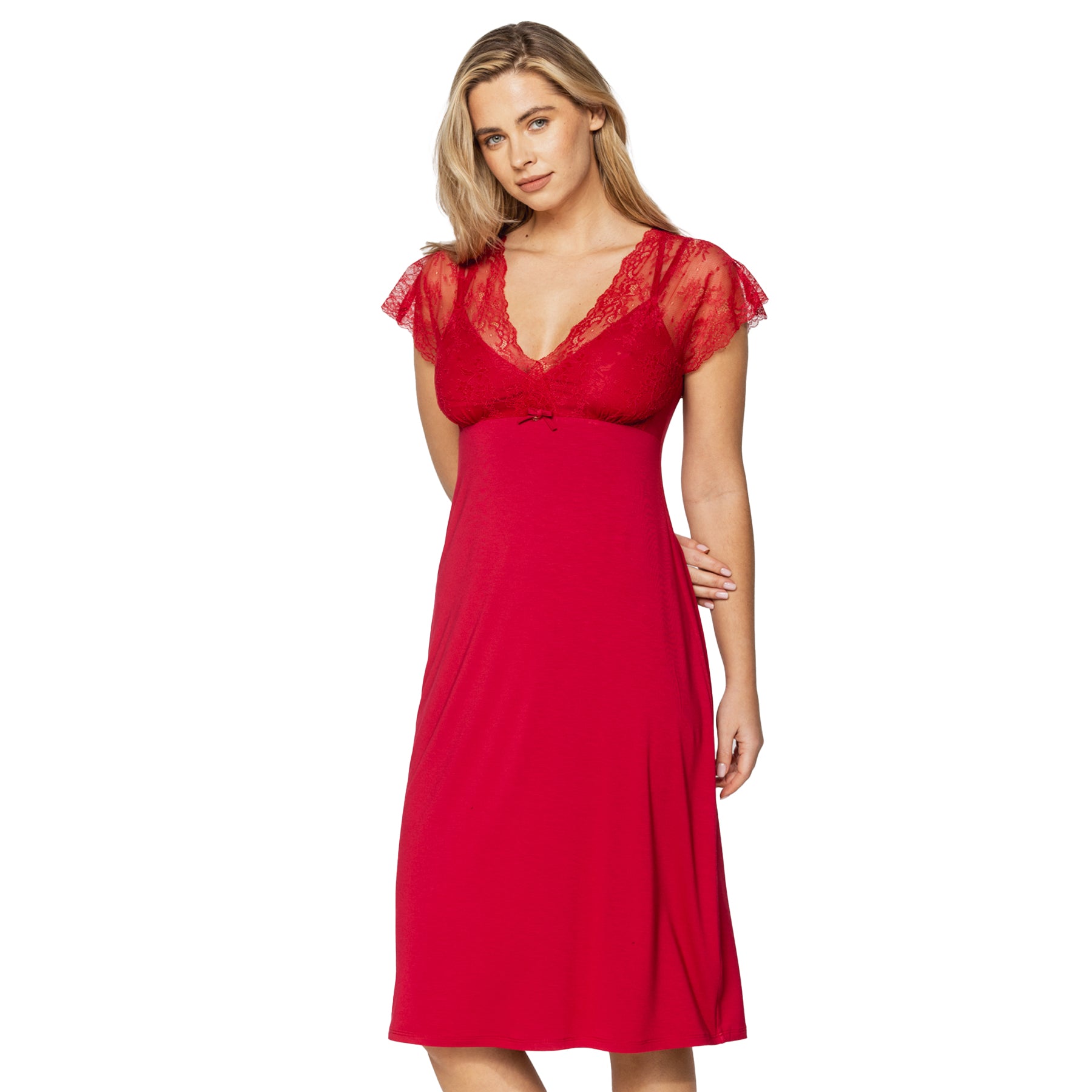 Coemi Rich Red Gown