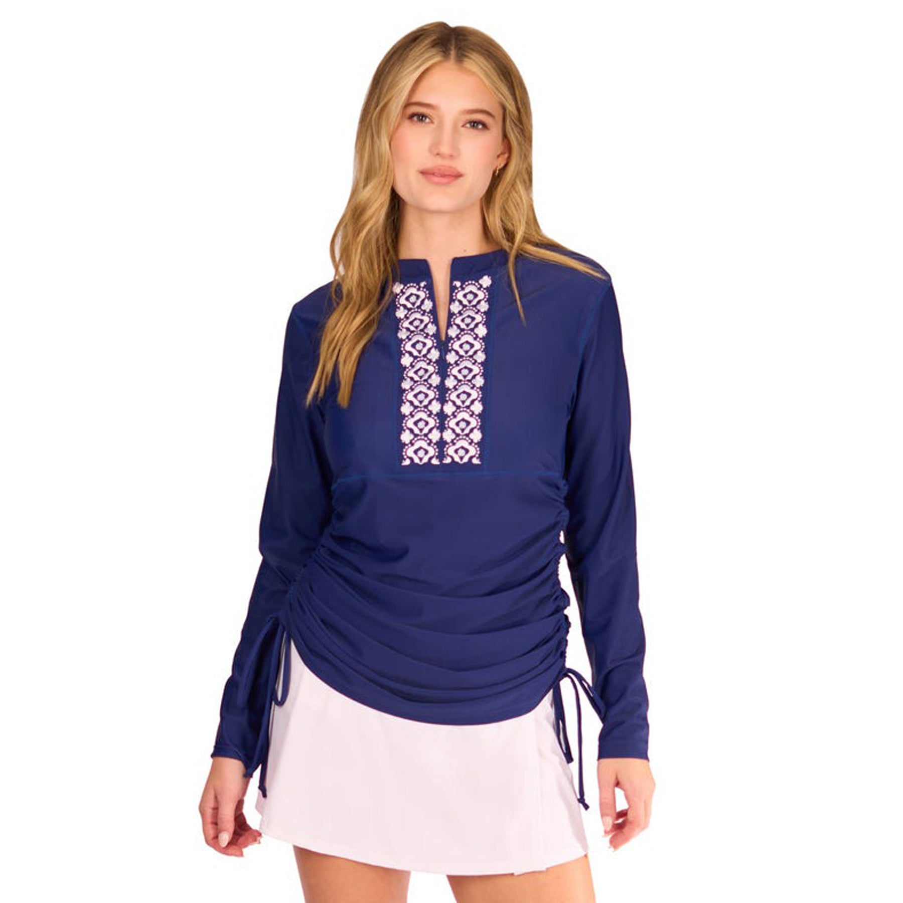 Cabana Life Embroidered Convertible Rashguard