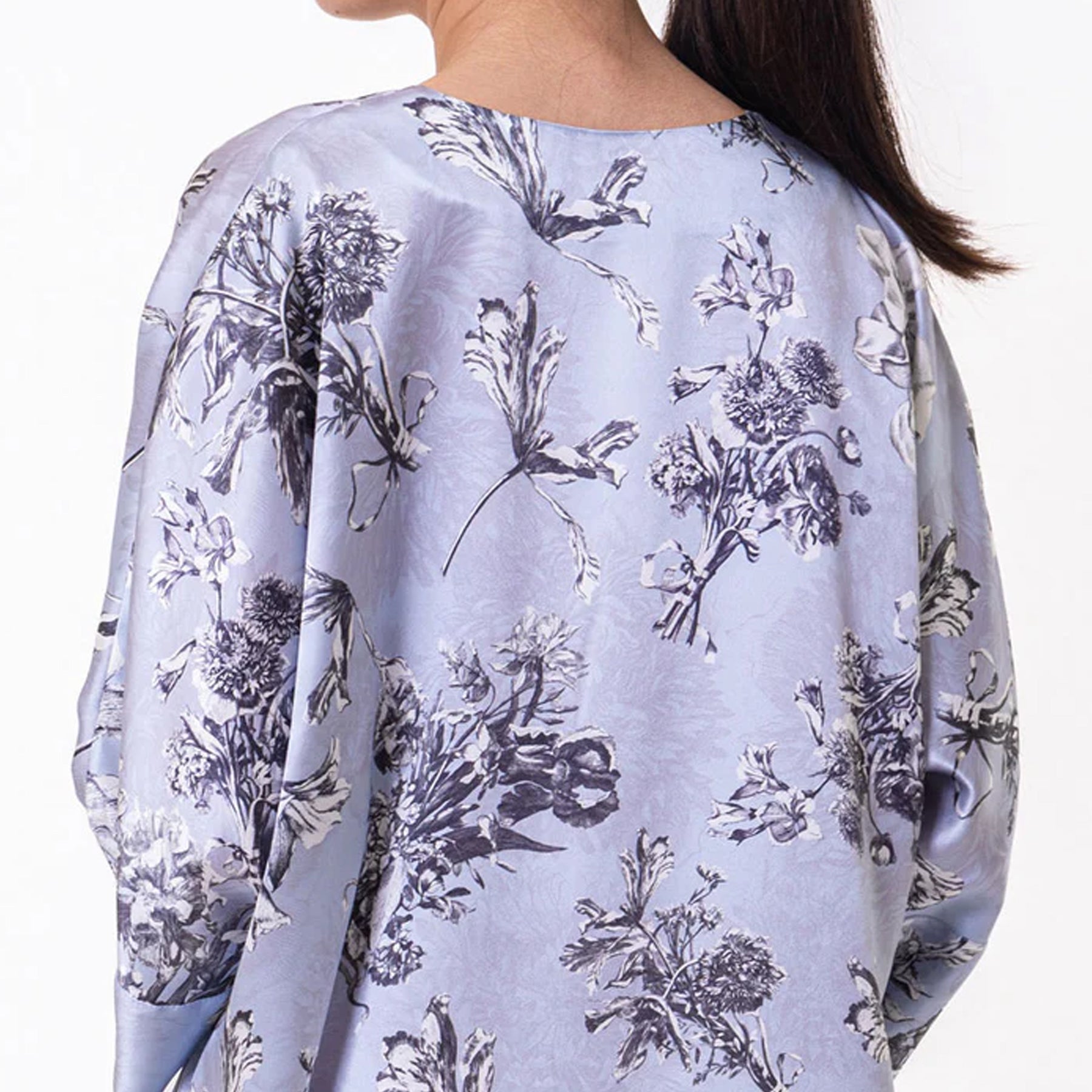 Christine Toile Jardin Silk Caftan