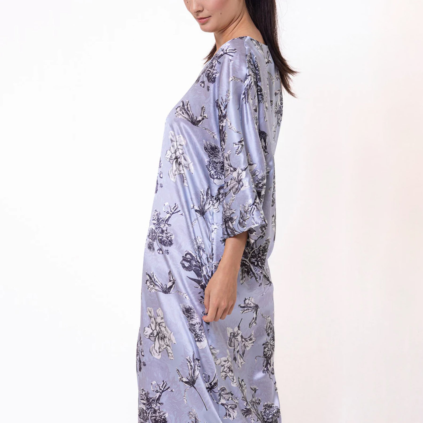 Christine Toile Jardin Silk Caftan