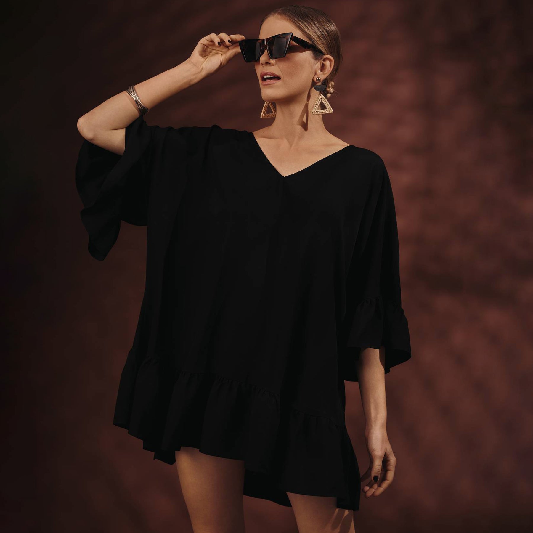 Anita Akalani Ruffle Tunic