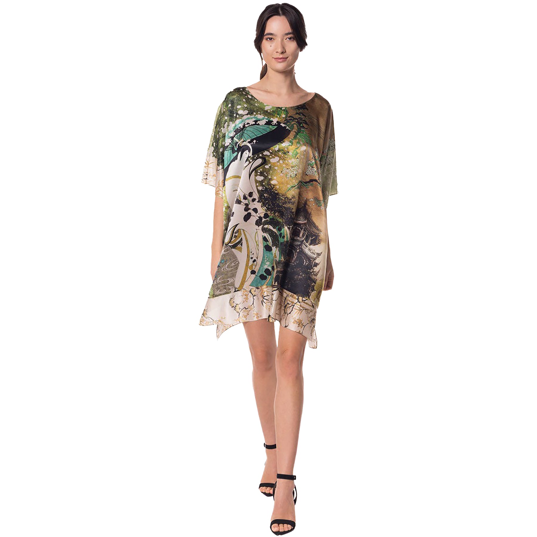 Christine Winter Geisha Silk Tunic