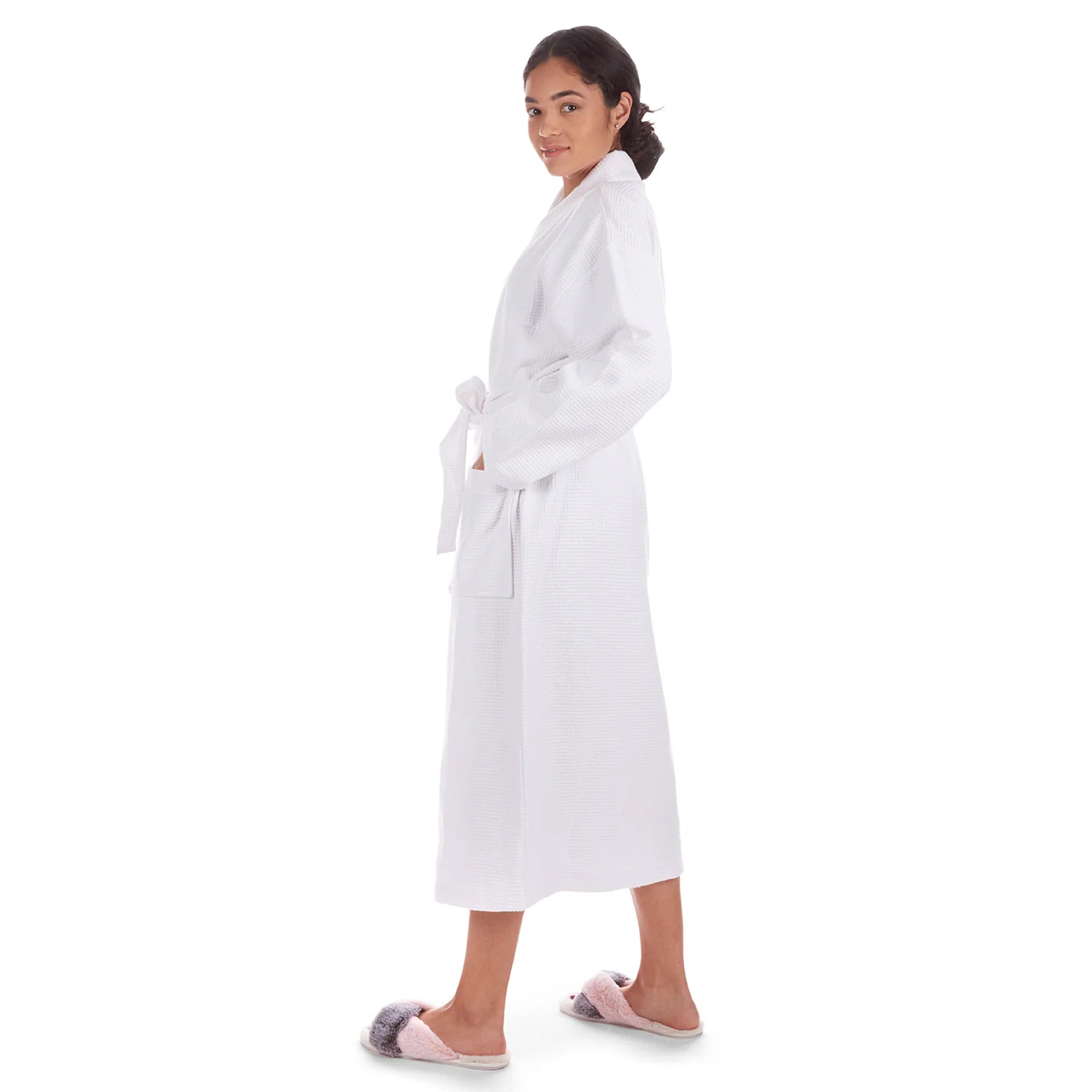 Memoi Long Cotton Robe