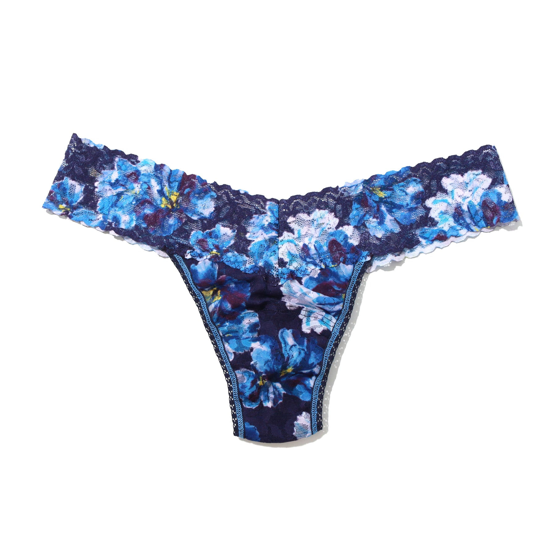 Hanky Panky Printed Lace Low Rise Thong