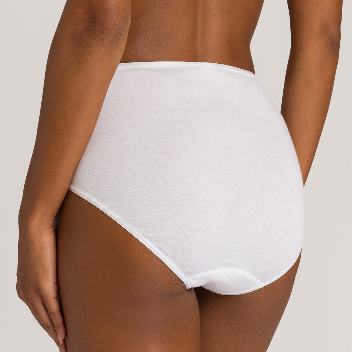 $24 Hanro Women's Black Stretch Invisible Cotton Underwear Thong Size  XSmall