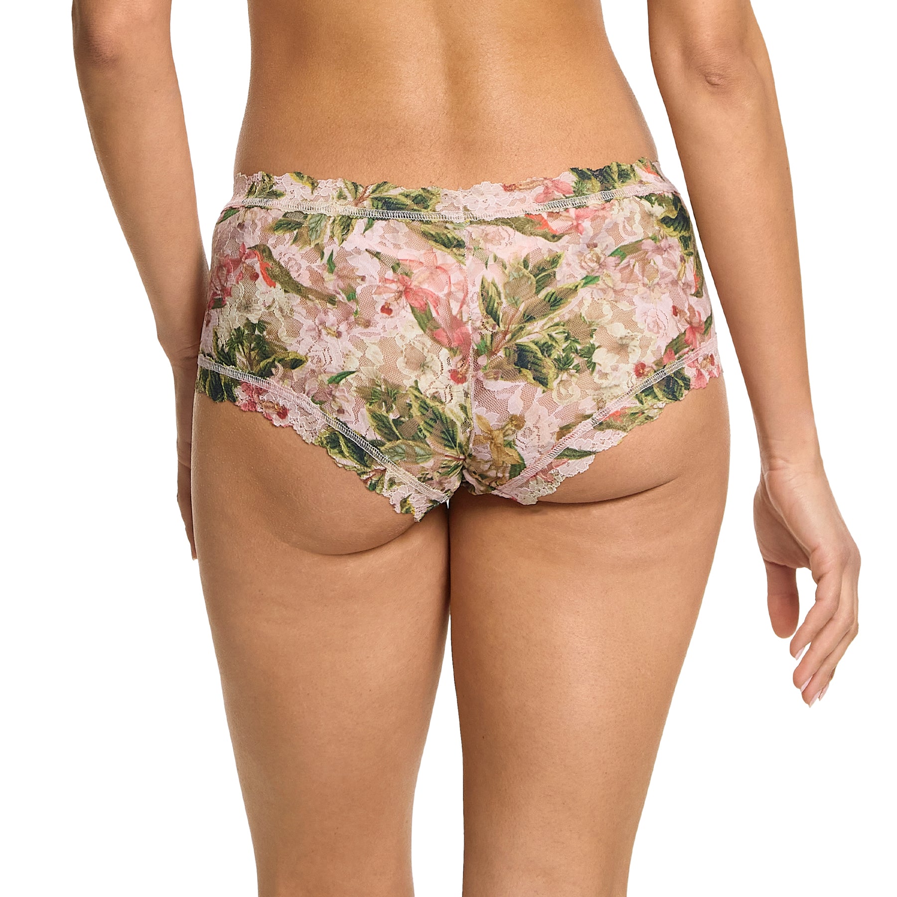 Hanky Panky Printed Lace Boyshort