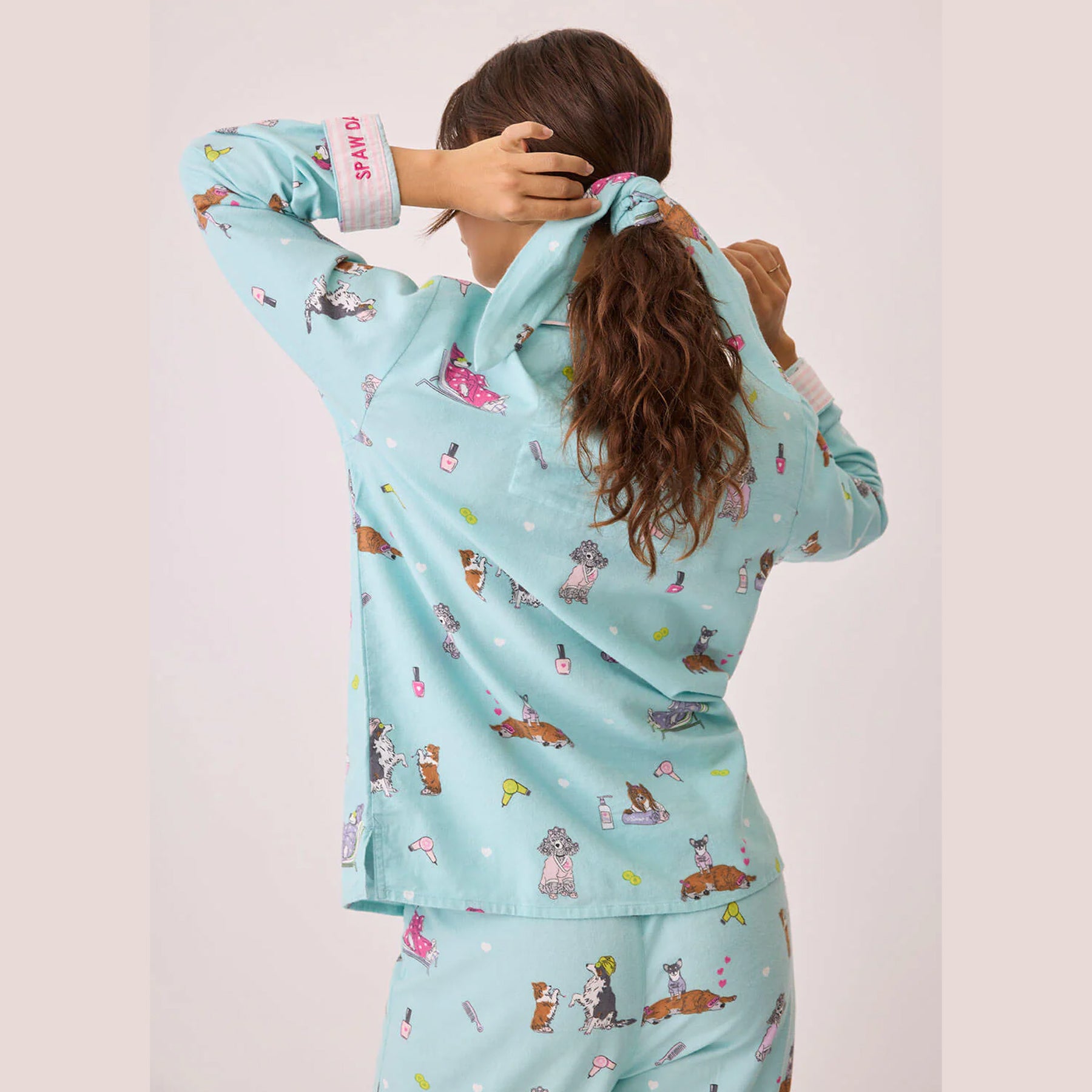 PJ Salvage Spaw Day Flannel PJ Set