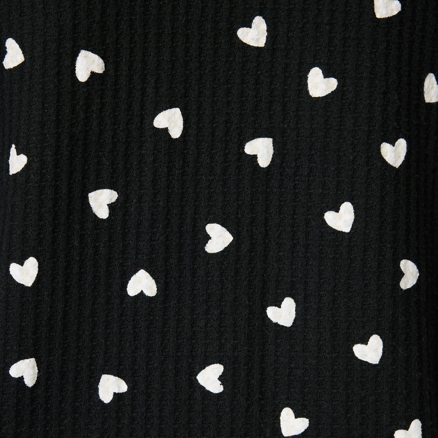 An image showing a heart print of the pajamas.