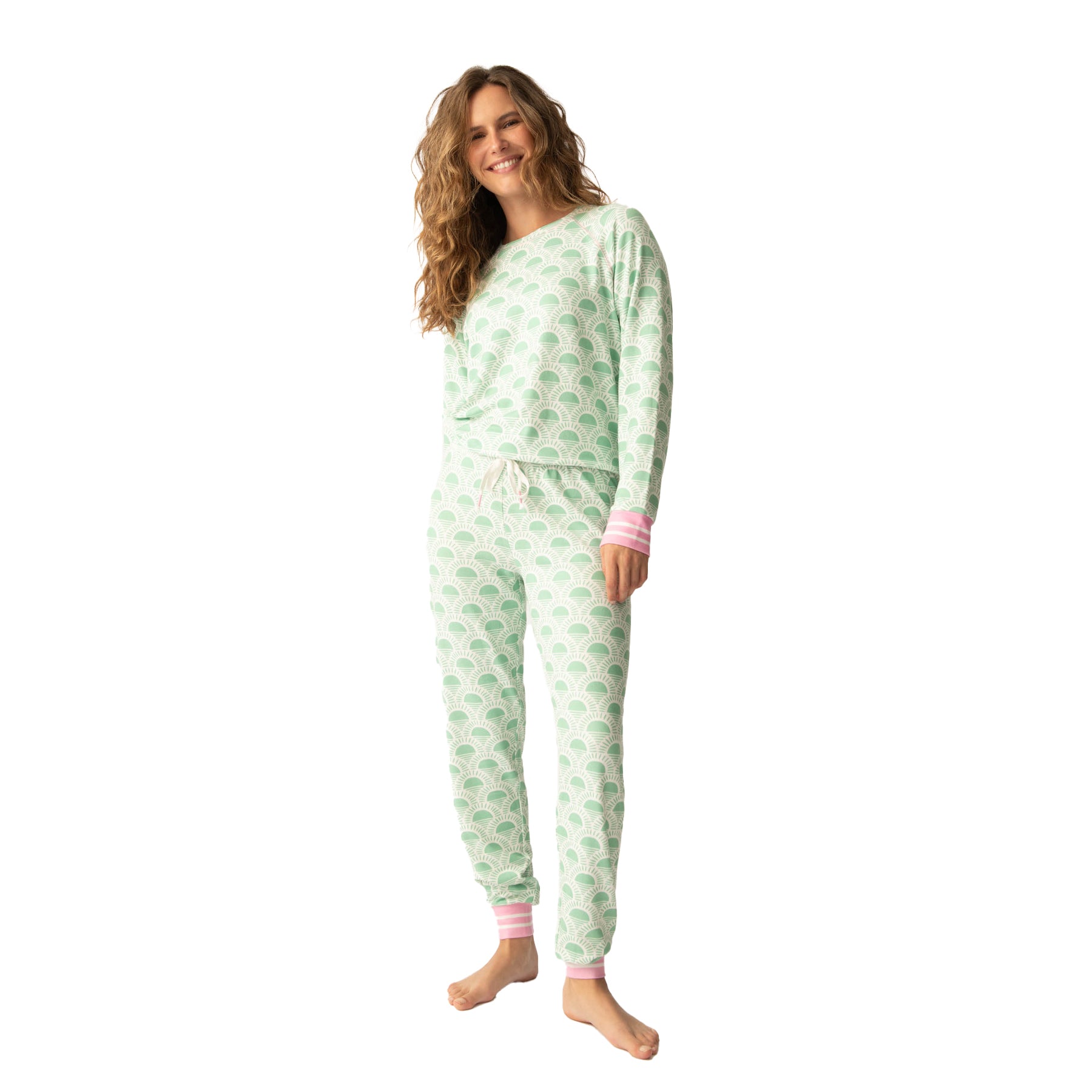 PJ Salvage Peachy Party Lounger Set