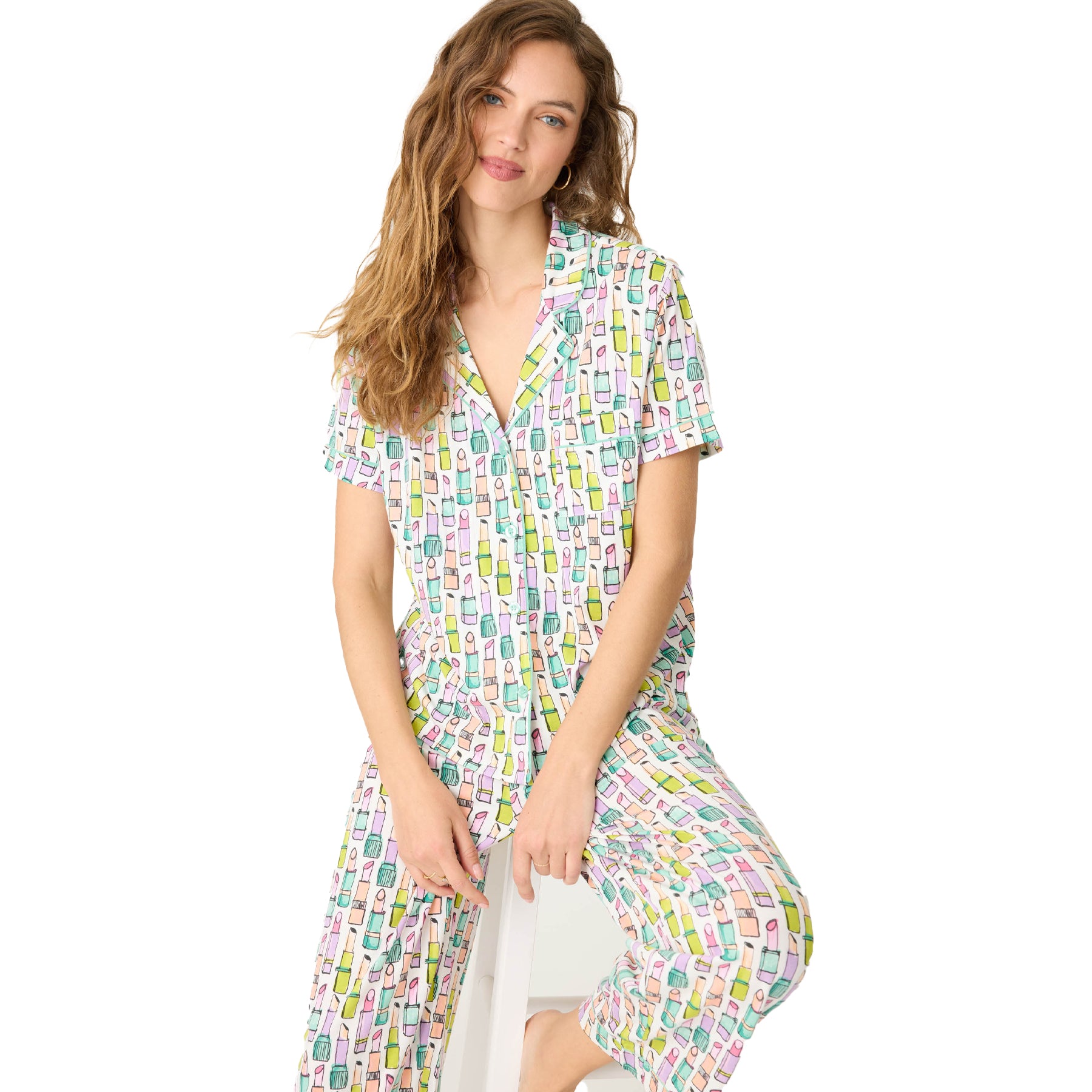 PJ Salvage Short Sleeve PJ Set