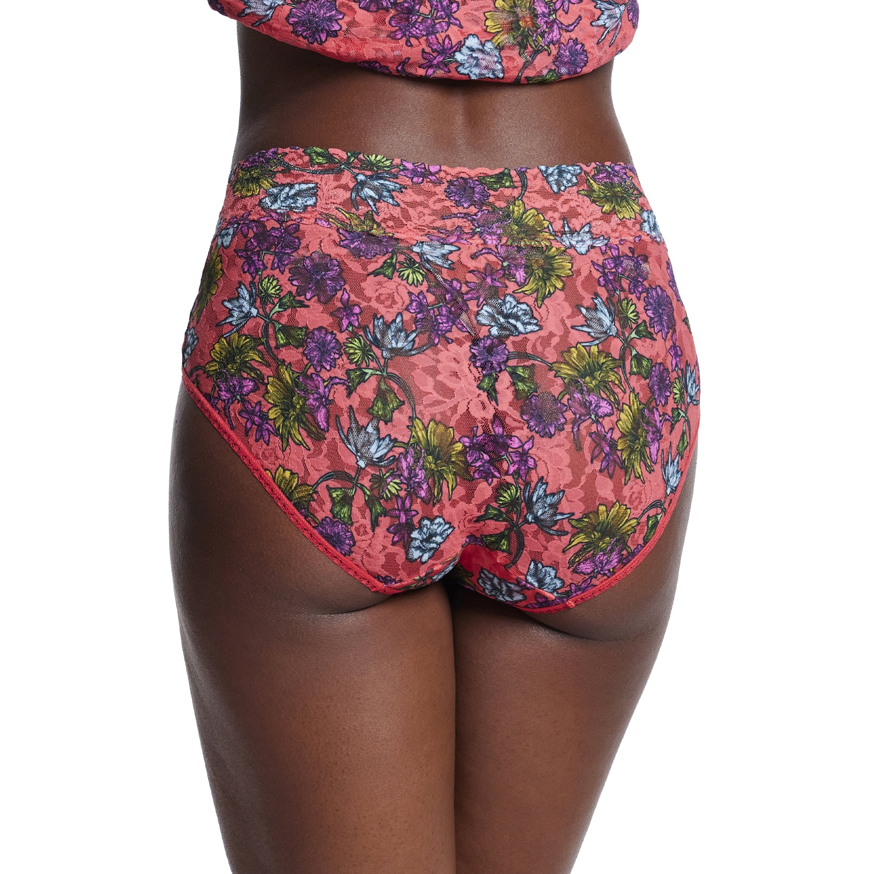 Hanky Panky Printed Lace French Full Brief