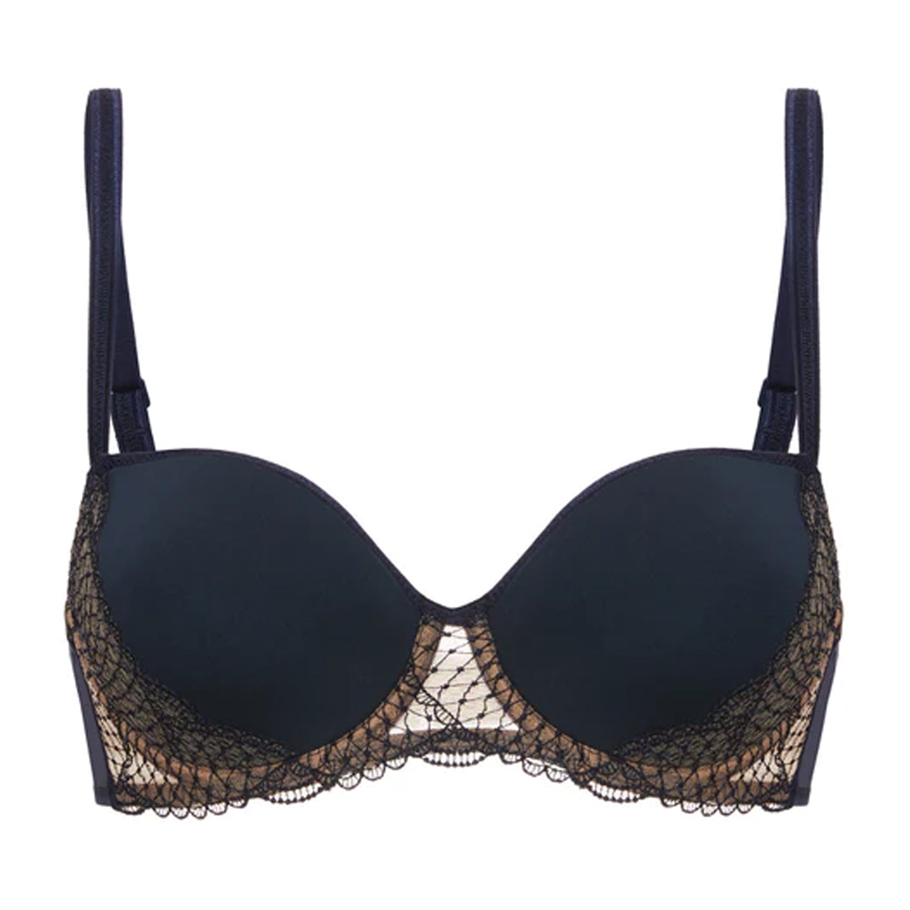 Buy Victoria's Secret Caramel Kiss Brown Lace Full Cup Push Up Bra