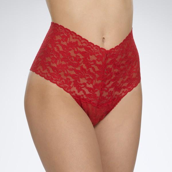 Hanky Panky 9K1926 Retro Rise Thong in red