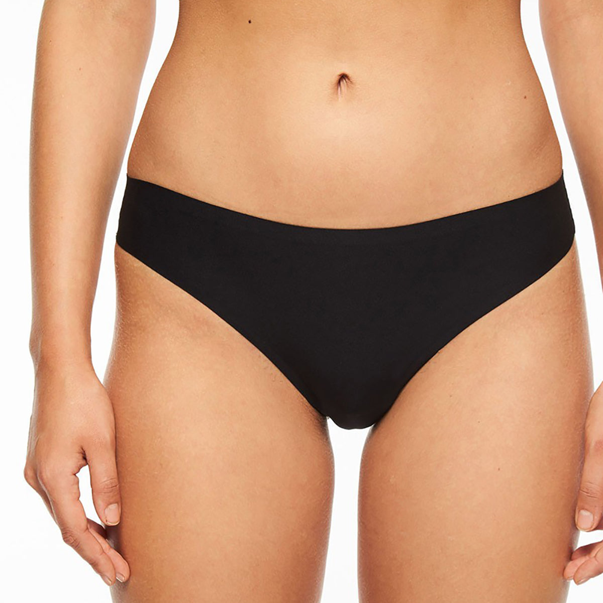 Chantelle Soft Stretch Thong in Black