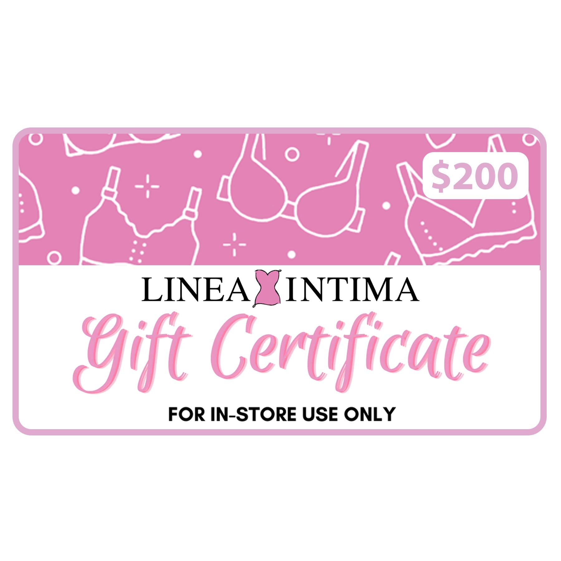 Gift Certificate - Valid In-Store ONLY
