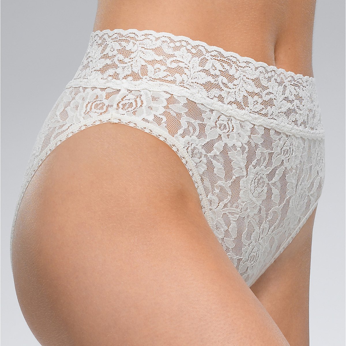 Hanky Panky Signature Lace French Full Brief in Ivory