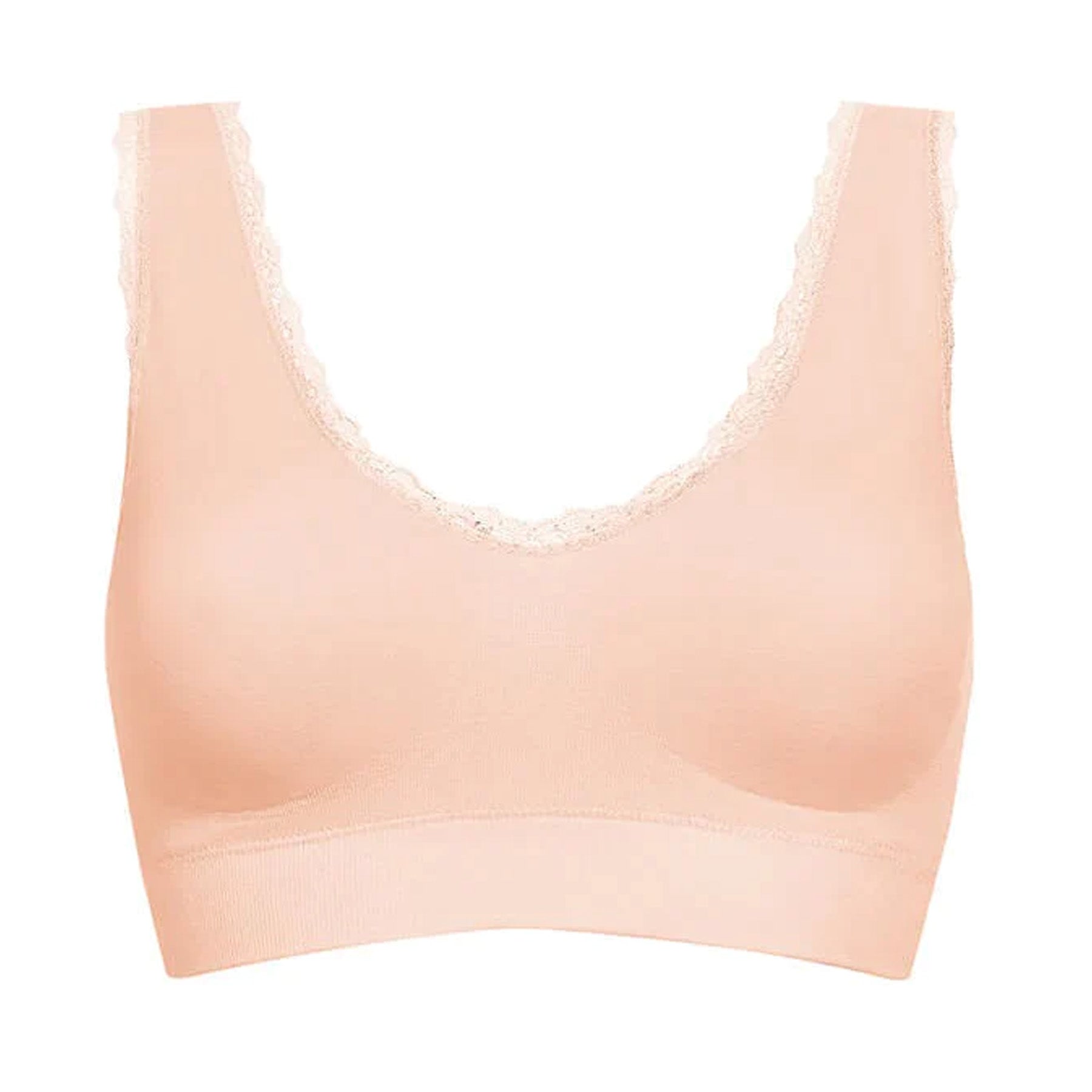 Mara Padded Wireless Mastectomy Bra pink nude - Amoena