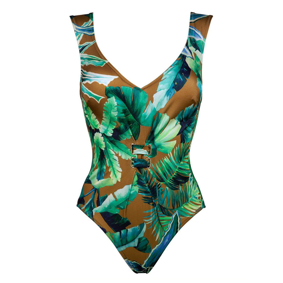 Maryan Mehlhorn Havana Wide Strap Swimsuit