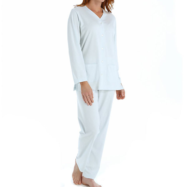 P-Jamas Butterknits pyjama set in blue p.jamas pajama set 397660 lingerie canada linea intima toronto
