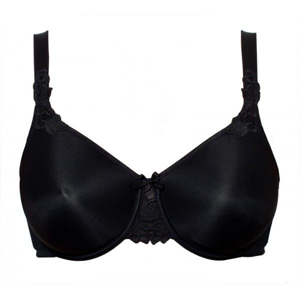 Chantelle bra 2031 Hedona Full Cup Bra in Black lingerie canada linea intima how should a bra fit